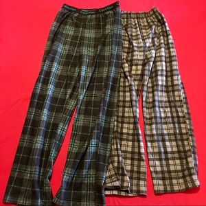 Bundle of 2 boys size 10/12 pajama pants